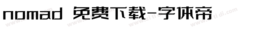 nomad 免费下载字体转换